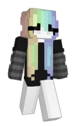welxome's Minecraft skin wearing the Cherry Blossom cape