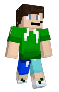 Front of Minecraft skin