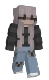 ShadowGir1's Minecraft skin wearing the Pan cape