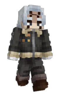 Front of Skoliozz's skin