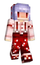 NoMokou_o's Minecraft skin wearing the Pan cape