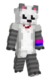 Front of 0fei's skin