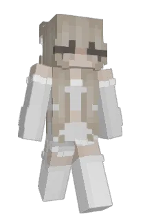 Front of audriey's skin