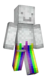 DJ1801's Minecraft skin wearing the Migrator cape
