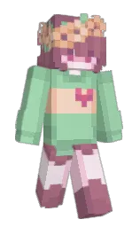 ADXDPL's Minecraft skin wearing the 15th Anniversary cape