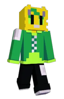 Front of QuickGoldie's skin