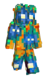 Slim Minecraft skin