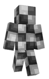 dusty gray and tundora Minecraft skin — Classic model — first worn by Fynnuscha