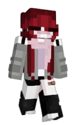 maroon oak and silver chalice Minecraft skin — Slim model