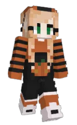 mine shaft and cod gray Minecraft skin — Slim model — first worn by Shannagh