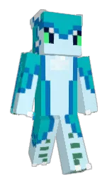 EvyMindSend's Minecraft skin wearing the Pan cape