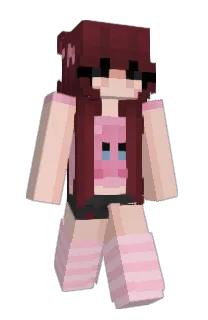 Front of liindsay's skin