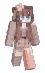 thatch and copper rose Minecraft skin — Slim model — first worn by ObsidianKey