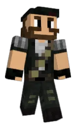 Ghalik's Minecraft skin wearing the Migrator cape