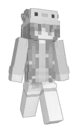 white and alto Minecraft skin — Slim model