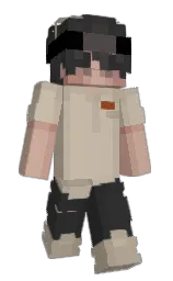 Miscanthus's Minecraft skin wearing the MineCon 2016 cape