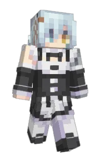 Front of Asiel's skin