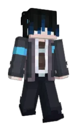 charade and mako Minecraft skin — Slim model — first worn by George_Foxx