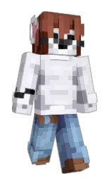 whisper and mischka Minecraft skin — Slim model — first worn by k0ntrust