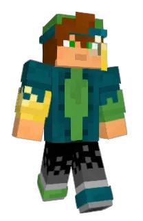 Front of Udnek's skin