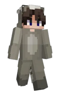 Front of pluffa's skin