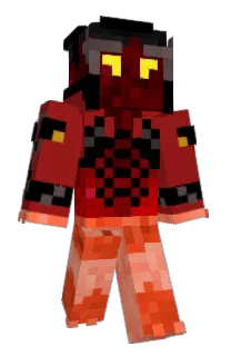 Front of Negat0's skin