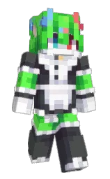 cape cod and screamin' green Minecraft skin — Slim model