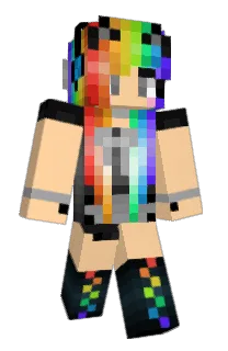 Front of Zephywater's skin
