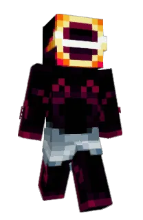 Front of knawt's skin