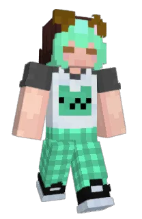 Front of BuniBean's skin