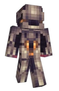 Front of Kospike's skin
