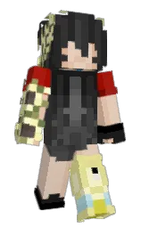 almond and mine shaft Minecraft skin — Slim model