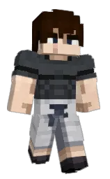 french gray and kilamanjaro Minecraft skin — Classic model