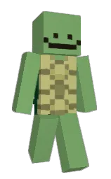 asparagus and bottle green Minecraft skin — Slim model — first worn by A_Nice_Name