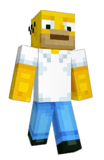 Front of Minecraft skin