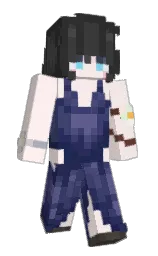 bridesmaid and shark Minecraft skin — Slim model — first worn by AlySosoo