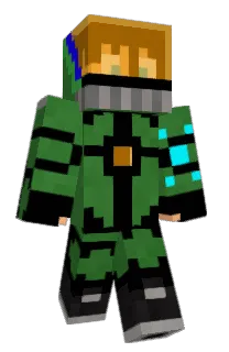 Front of crovvo's skin