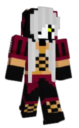 cod gray and black rose Minecraft skin — Classic model