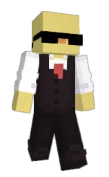 Creamster024's Minecraft skin wearing the Vanilla cape