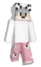 white and prim Minecraft skin — Slim model — first worn by juewx