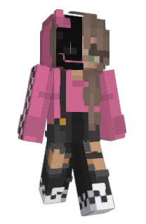 Front of Sqrena's skin