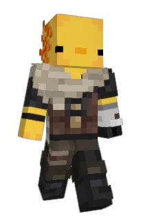 Front of Tqoh's skin