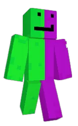 black and malachite Minecraft skin — Classic model