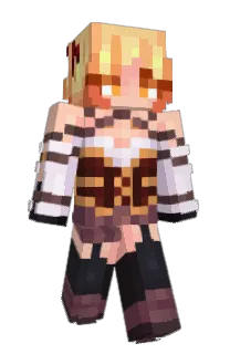 Front of Tsgumi's skin