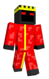 red and mine shaft Minecraft skin — Classic model
