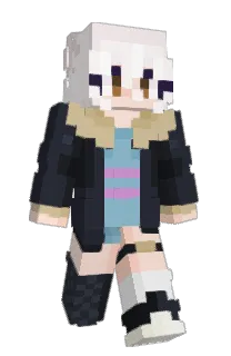 Front of Frisk_Dreemurr's skin