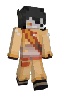 Front of CrispFlake's skin