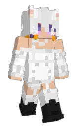PromeUwU's Minecraft skin wearing the Pan cape