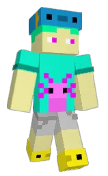 Slim Minecraft skin