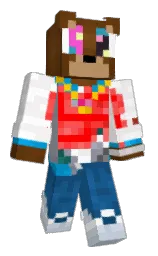 concrete and twilight blue Minecraft skin — Classic model — first worn by takeL0ss
